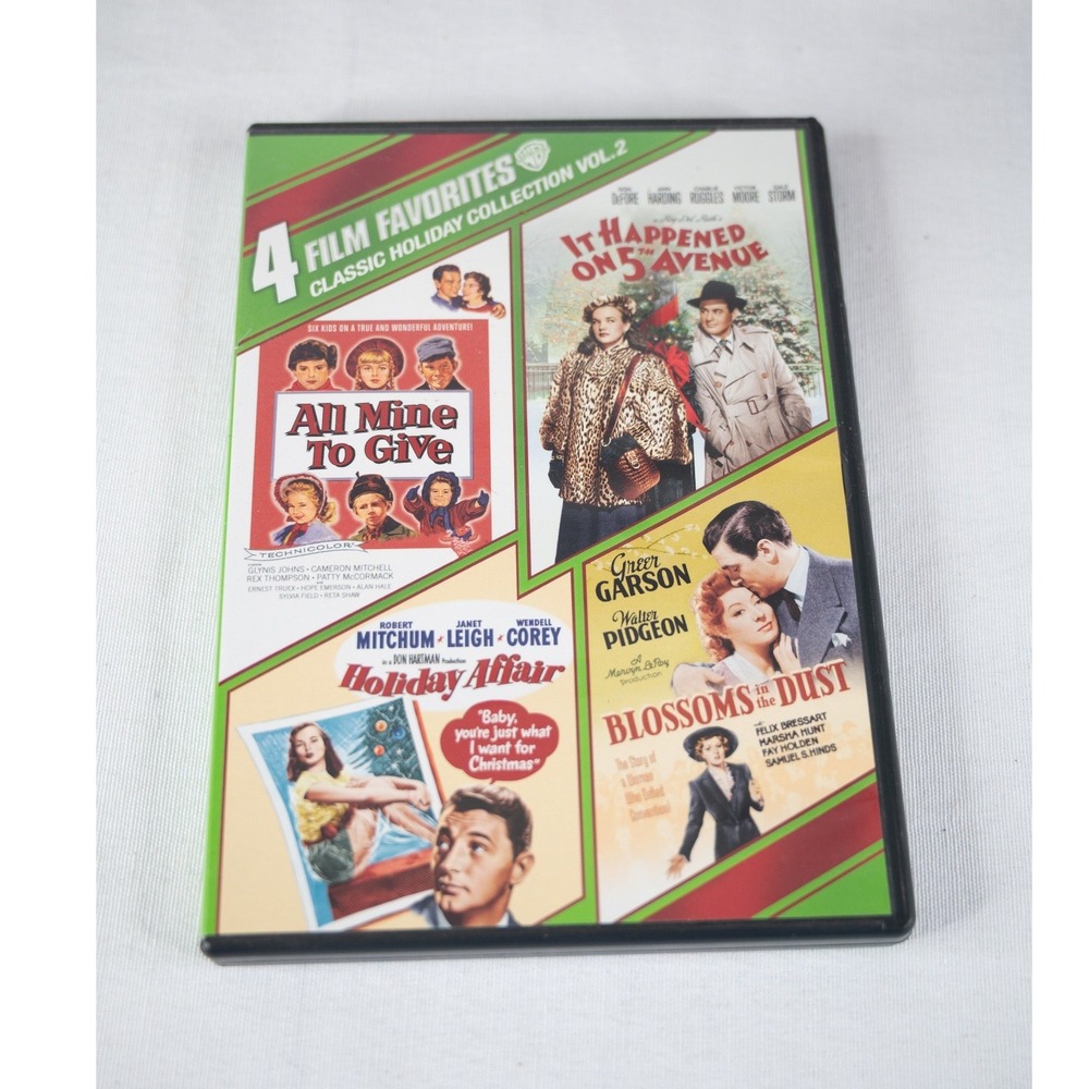 Warner Bros 4 Film Favorites Holiday Collection Vol 2 DVD Excellent Christmas